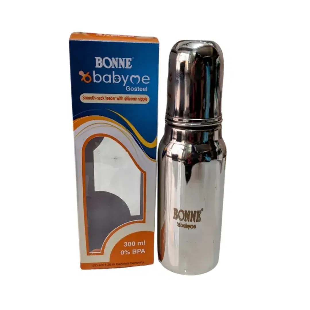 Bonne Steel Milk Bottle For Kids