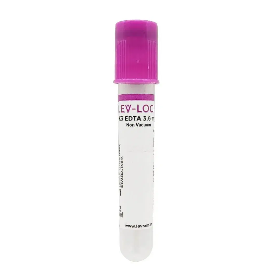 Lev-Lock Blood Collection Tubes (K3Edta)