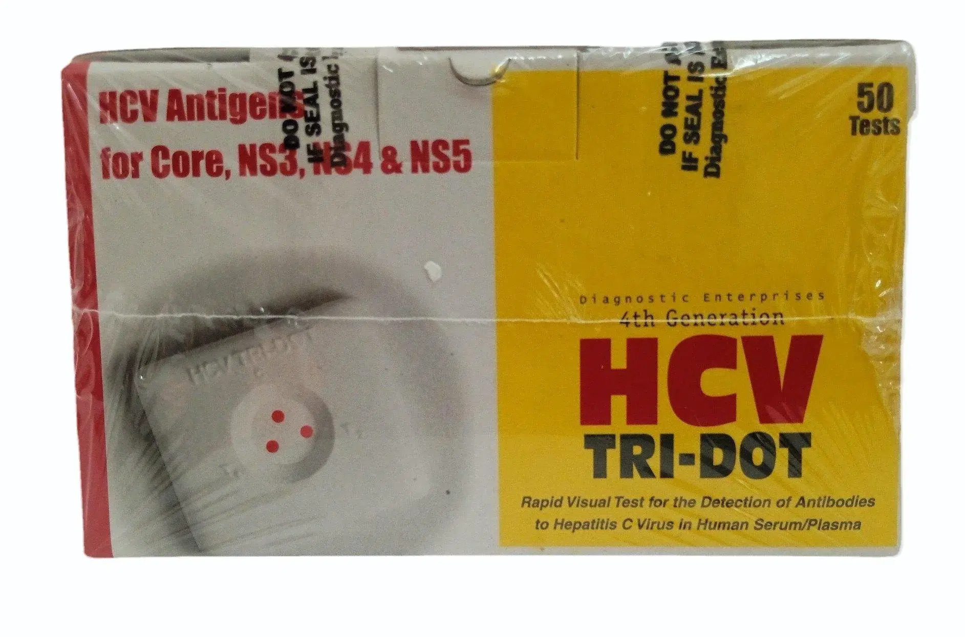 J Mitra HCV TRI-DOT Test Kit (Rapid) - 100 Kits