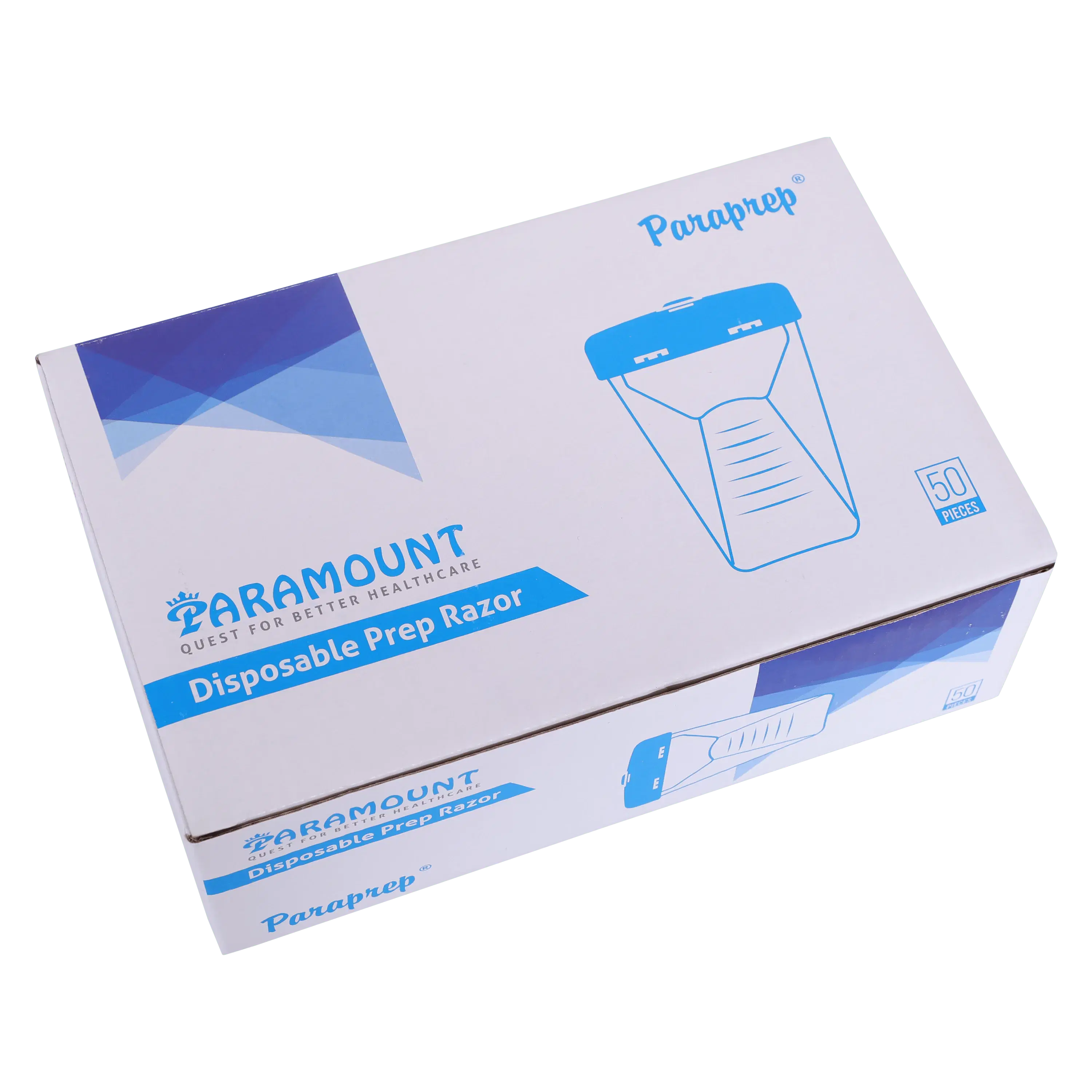 Paramount Disposable Prep Razor - 50 pcs box